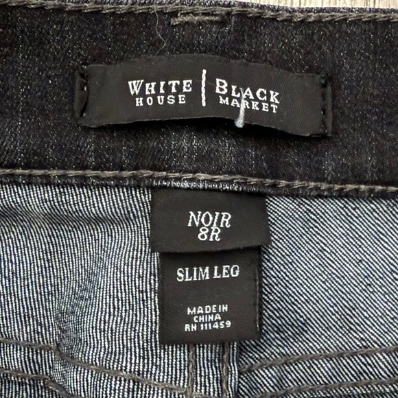 WHITE HOUSE BLACK MARKET Women’s Slim Leg Pants (Size 8R) - Picture 8 of 16